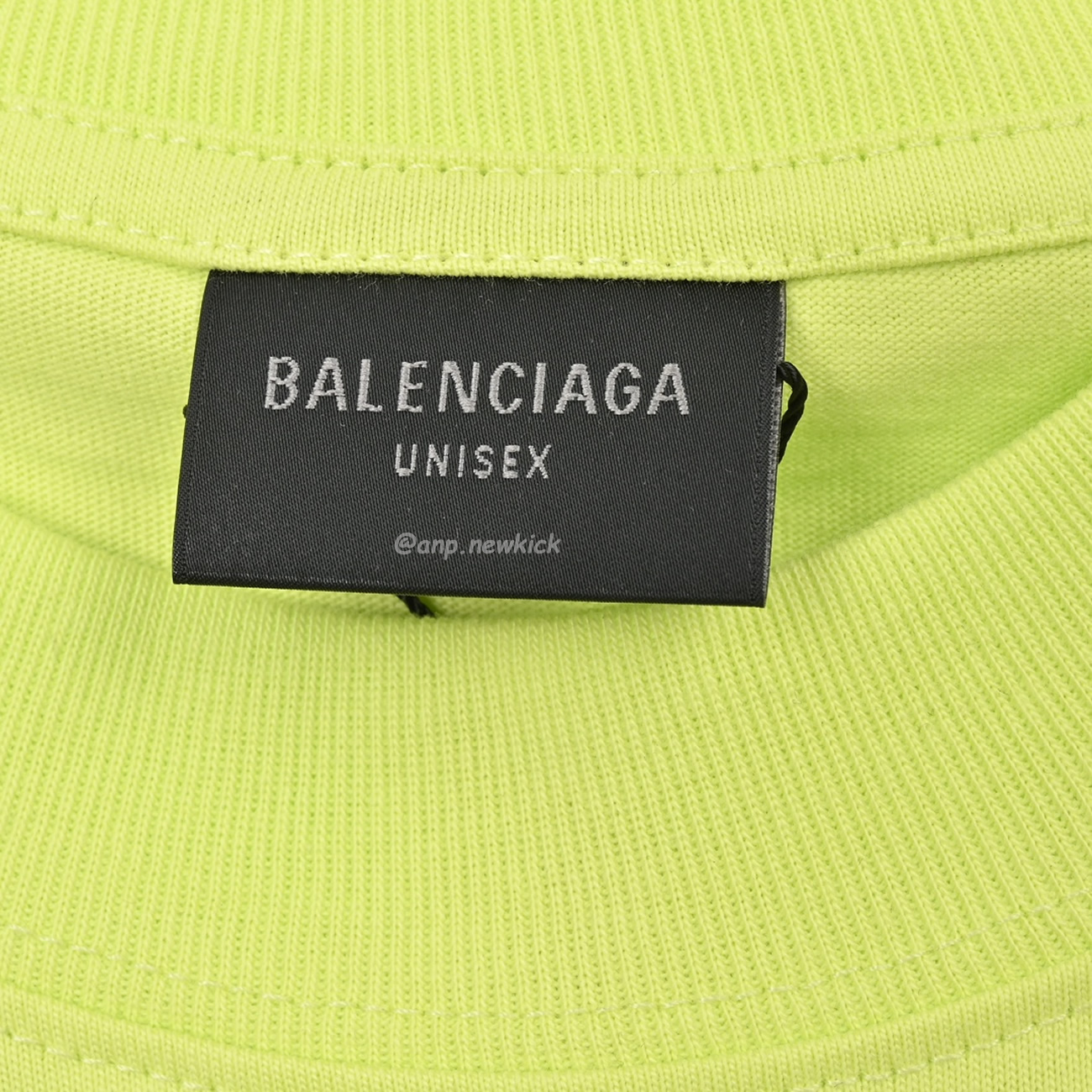 Balenciaga 23ss Tape Printed Overlapping T Shirt (3) - newkick.vip